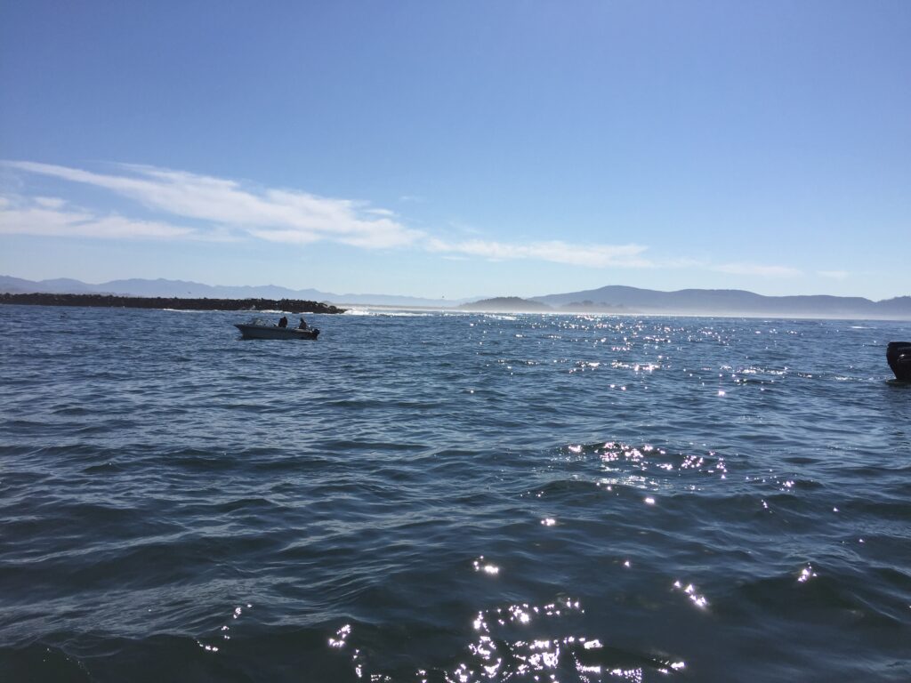 Fishing on water at buoy 10